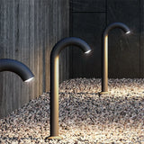 Modern Outdoor Pillar Light  Waterproof Aluminum Garden Path Lamp - Detailed view