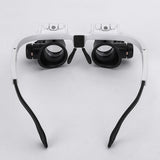 Professional Magnifying Glasses  LED Illuminated 3-Level Magnification - Detailed view