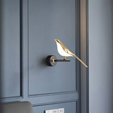 Bird Wall Lamp  Gold Accent Modern LED Light - Product detail 8