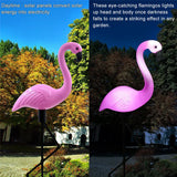 Solar Garden Lights  Pink Flamingo Outdoor Stakes - Product detail 4