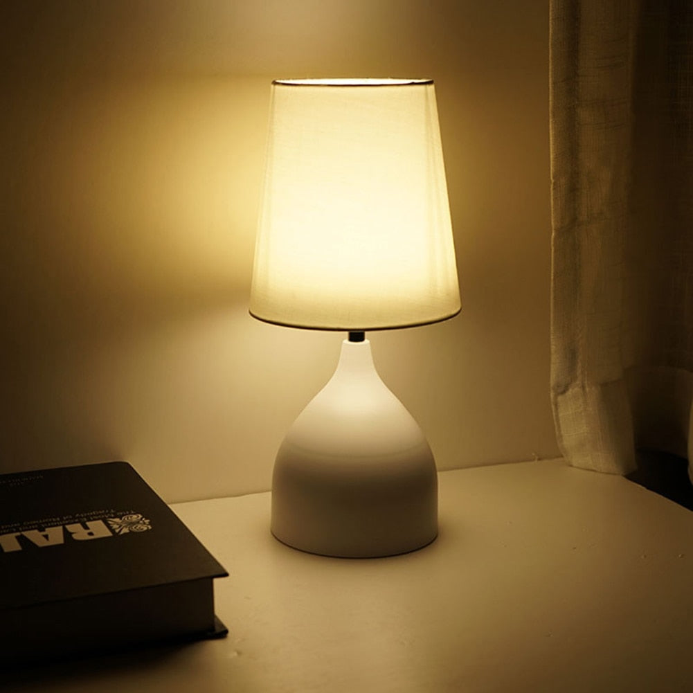 Nordic LED Table Lamp  Solid Wood Base Design - Product detail 8