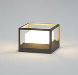 Solar Terrace Light  Modern Cube Frame Design - Product detail 10