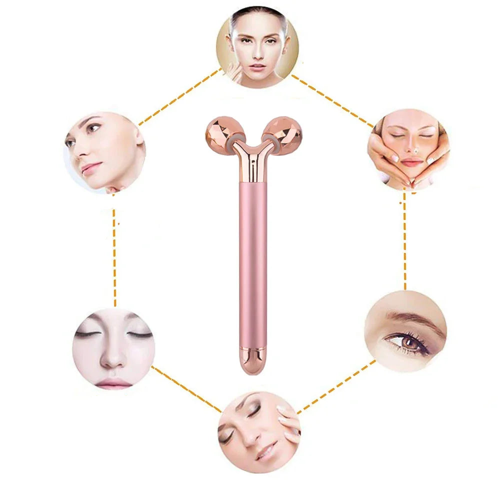 3D Facial Massage Roller  Professional Skin Sculpting Tool - Detailed view