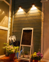Modern Outdoor Wall Light  Solar Powered Cube Design - Product detail 13