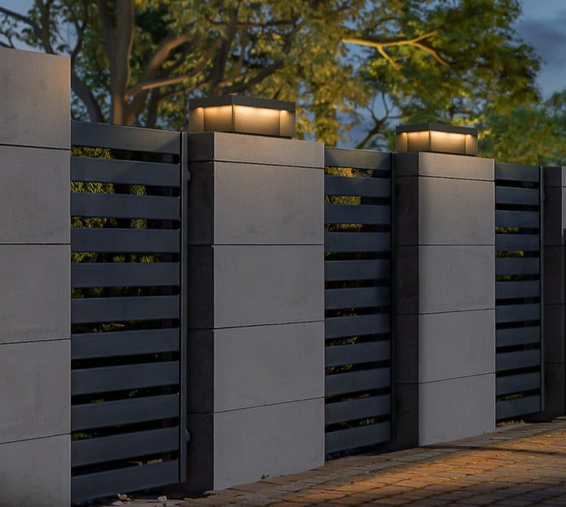 Modern Outdoor Wall Light  Smart Sensor Aluminum Design - Product detail 5