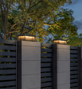 Modern Outdoor Wall Light  Smart Sensor Aluminum Design - Product example