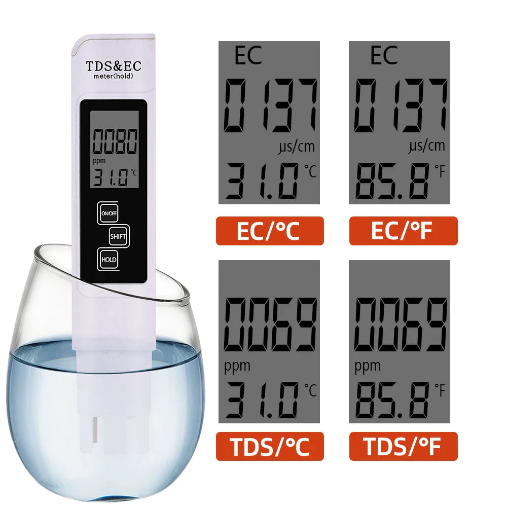 Digital Water Quality Meter  TDS EC Temperature Tester - Product detail 6