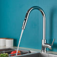 Modern Kitchen Faucet  Brushed Gold Pull Down Sprayer - Product detail 5