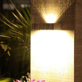 Modern Solar Wall Light  Up-Down Outdoor LED Sconce - Product detail 4
