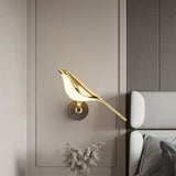 Bird Wall Lamp  Gold Accent Modern LED Light - Product detail 7