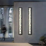 Modern Outdoor Wall Light  Geometric LED Pattern Design - Product detail 6
