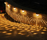 Solar Outdoor Wall Light  Modern Glass Globe Design - Product detail 4