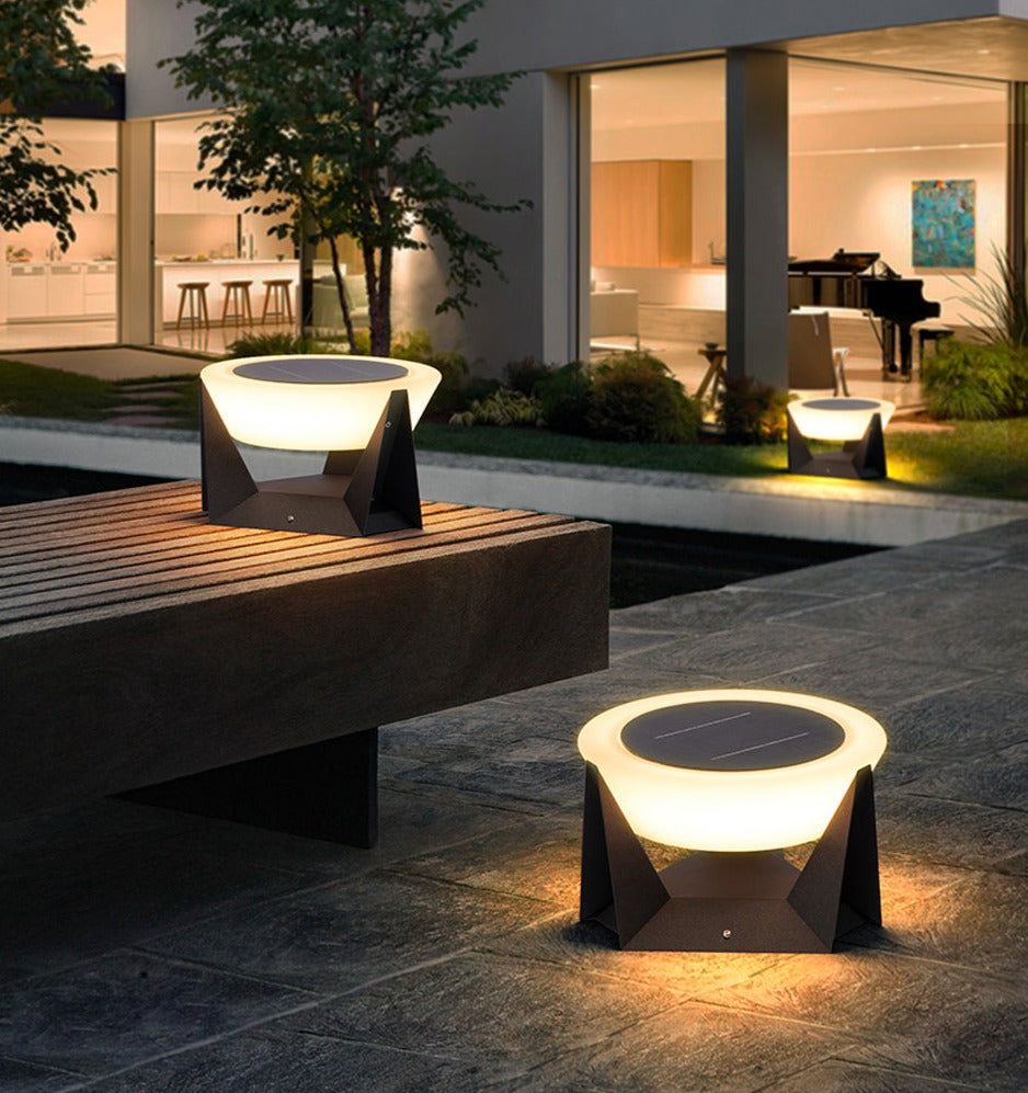 Solar Wall Light  Modern LED Outdoor Sconce - Product detail 4