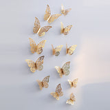 3D Butterfly Wall Decor  Rose Gold Metallic Finish - Product detail 16