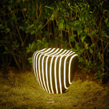 Modern Garden Light  Black Stone Design with LED Technology - Product detail 4