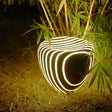 Modern Garden Light  Black Stone Design with LED Technology - Detailed view