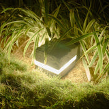 Modern Solar Garden Light  Square Stone LED Path Lighting - Product detail 5