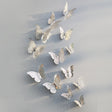 3D Butterfly Wall Decor  Rose Gold Metallic Finish - Product detail 12