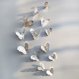 3D Butterfly Wall Decor  Rose Gold Metallic Finish - Product detail 11