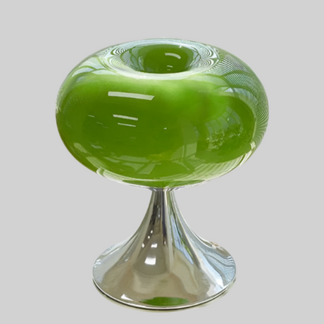 Vintage Table Lamp  Glass Stone Mushroom Design - Product detail 8