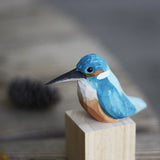 Scandinavian Bird Ornament  Hand-Carved Wooden Robin Design - Product detail 9