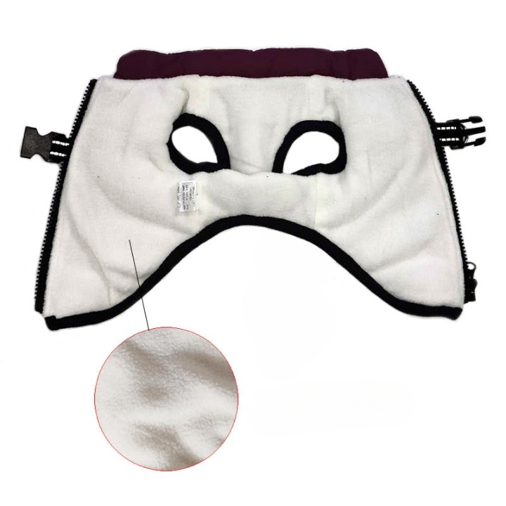 Winter Dog Coat  Built-In Safety Harness and Reflective Details - Product detail 5