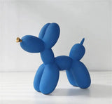 Modern Balloon Dog Sculpture  Matte Black with Gold Accent - Product detail 20