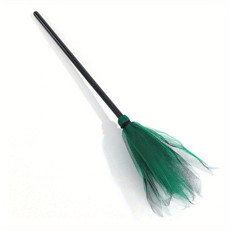 Halloween Witch Broom  Purple Tulle Skirt Design - Product example