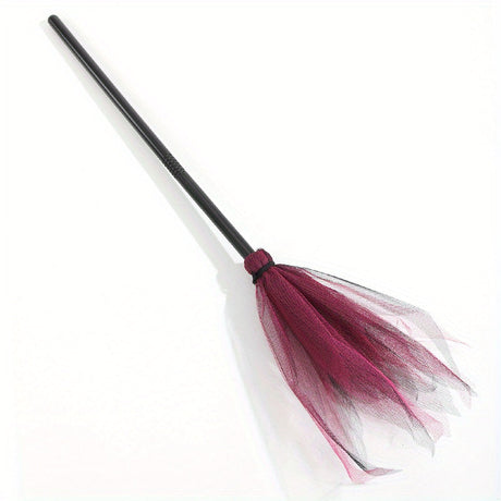 Halloween Witch Broom  Purple Tulle Skirt Design - Product detail 7