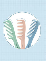 Wide Tooth Hair Comb  Gentle Detangling Styling Tool - Product detail 23