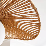 Modern Hemp Ceiling Light  Natural Woven Wing Design - Product example