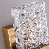 Modern Crystal Wall Sconce  Gold Brushed Finish - Product detail 7