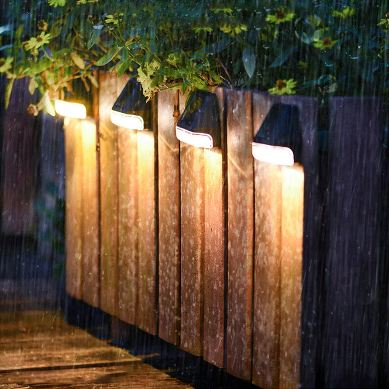 Solar Outdoor Light  Weather-Resistant LED Sensor Lamp - Product example