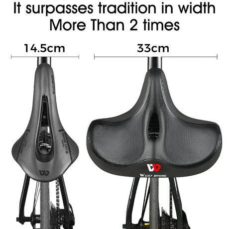 Ergonomic Bike Saddle  High-Density Foam Cushion Design - Product detail 5