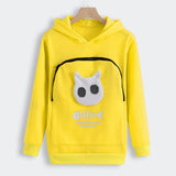 Pet Lover Hoodie  Cat Design Cotton Pouch Sweater - Product detail 10