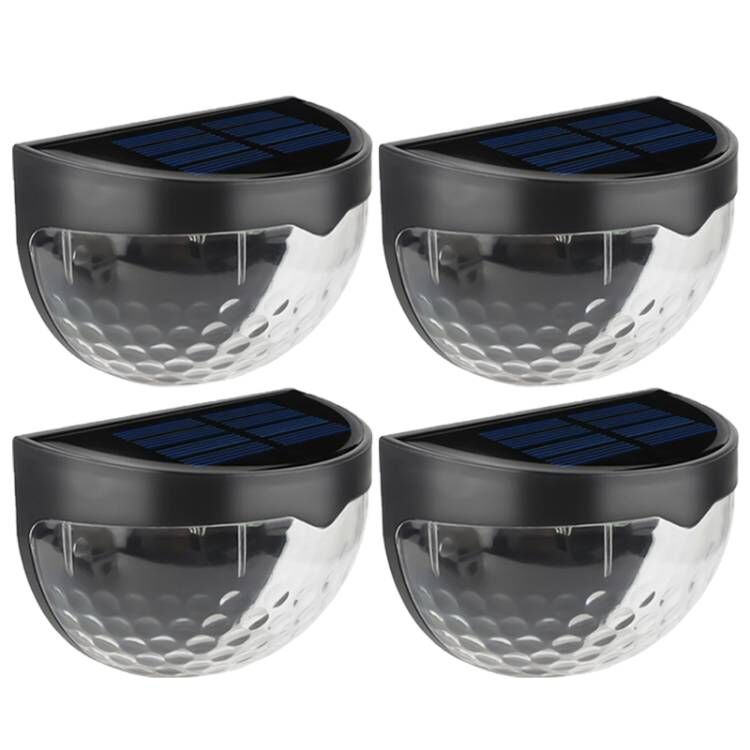 Solar Outdoor Wall Light  Modern Glass Globe Design - Product detail 15