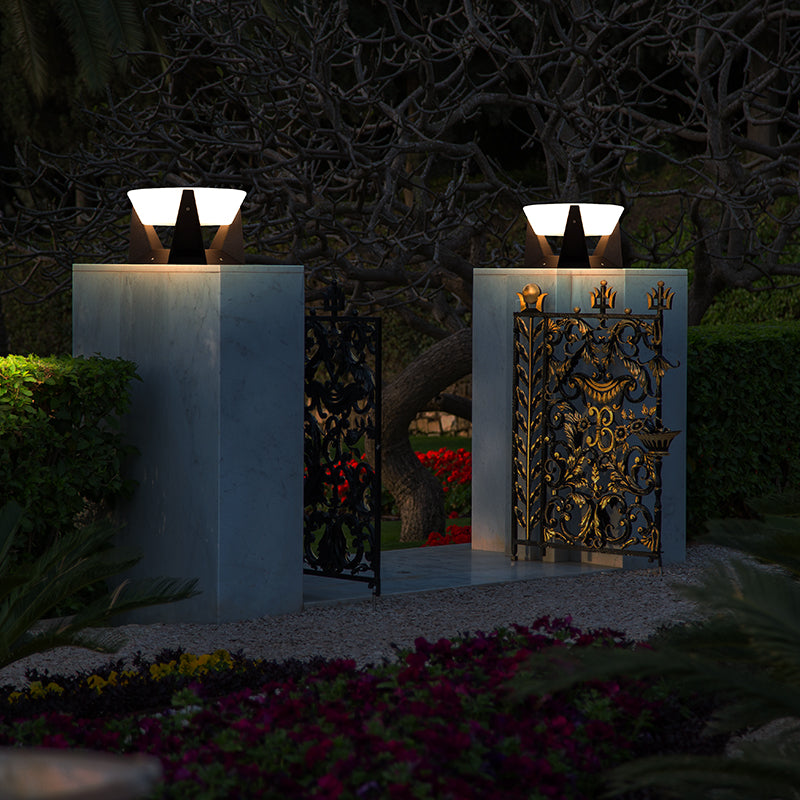 Solar Wall Light  Modern LED Outdoor Sconce - Product detail 8