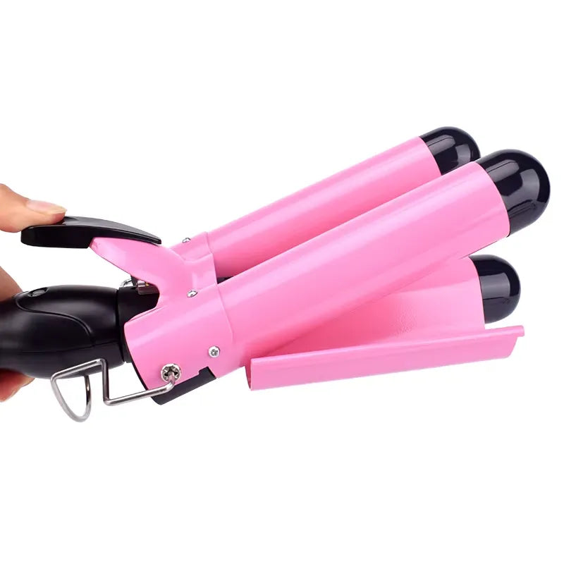 Triple Barrel Hair Waver  Professional Ceramic Wave Styler - Product detail 4