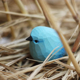 Scandinavian Bird Ornament  Hand-Carved Wooden Robin Design - Product detail 4