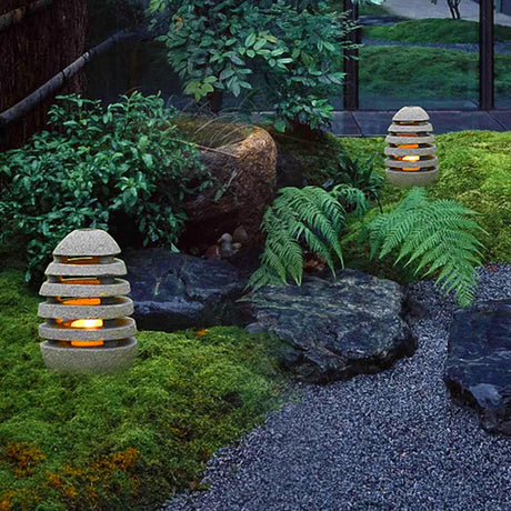 Modern Garden Light  Japanese Style LED Outdoor Lantern - Product detail 5