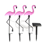 Solar Garden Lights  Pink Flamingo Outdoor Stakes - Product detail 6