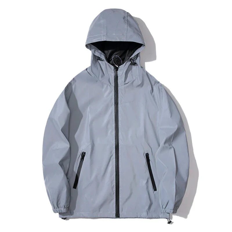 Reflective Safety Jacket  360 High Visibility Hooded Design - Product detail 7