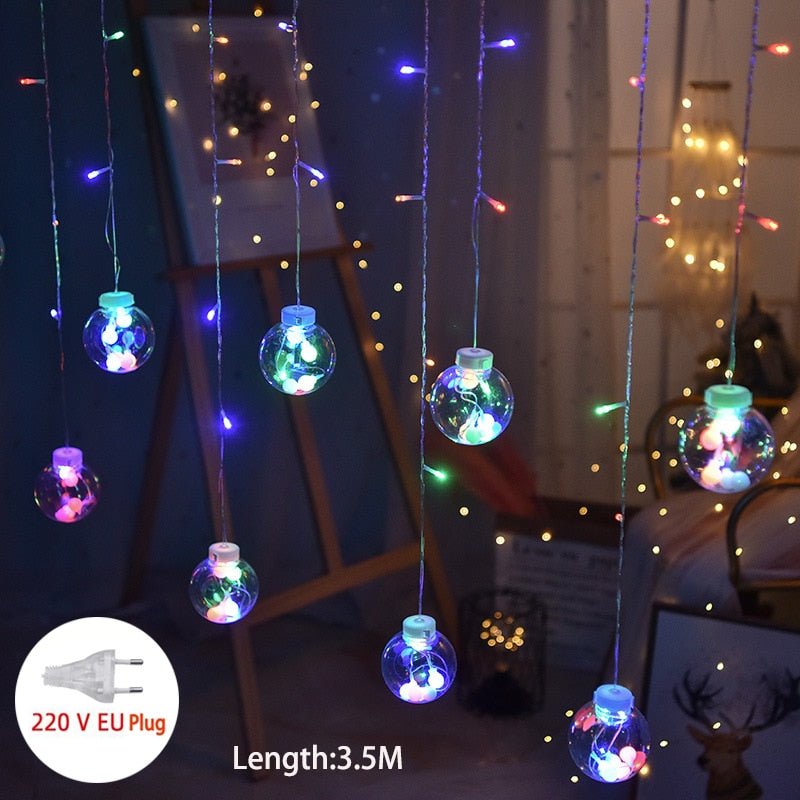 Star String Lights  Multicolor LED Fairy Light Chain - Product detail 6