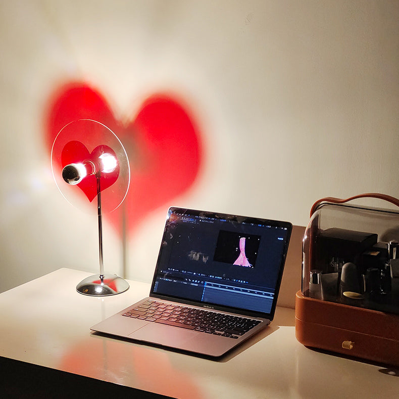Heart LED Table Lamp  Modern Rechargeable Metal Design - Product detail 46