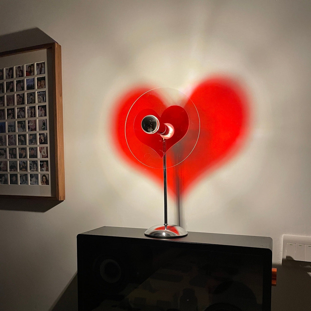 Heart LED Table Lamp  Modern Rechargeable Metal Design - Product detail 48