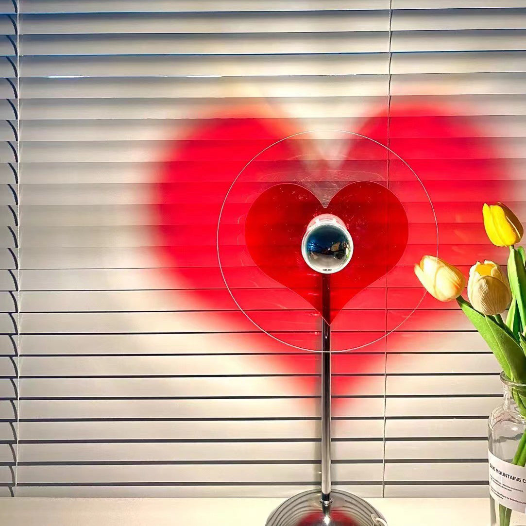 Heart LED Table Lamp  Modern Rechargeable Metal Design - Product detail 49
