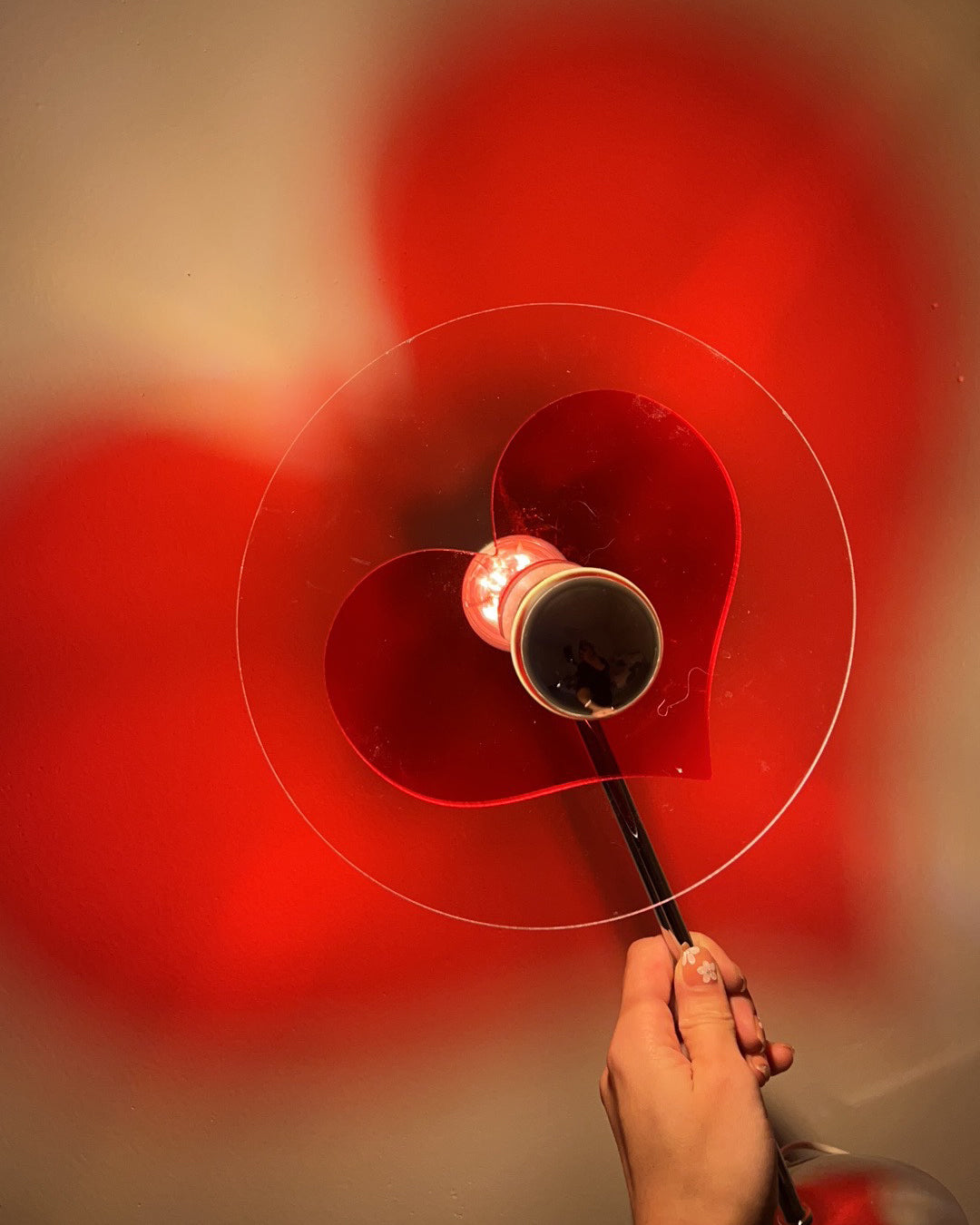 Heart LED Table Lamp  Modern Rechargeable Metal Design - Product detail 54