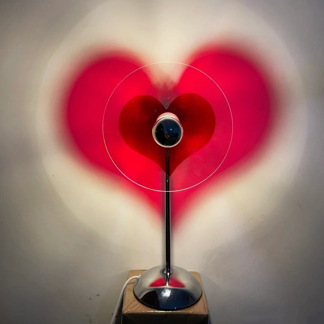 Heart LED Table Lamp  Modern Rechargeable Metal Design - Product detail 57