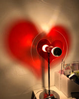 Heart LED Table Lamp  Modern Rechargeable Metal Design - Product detail 7