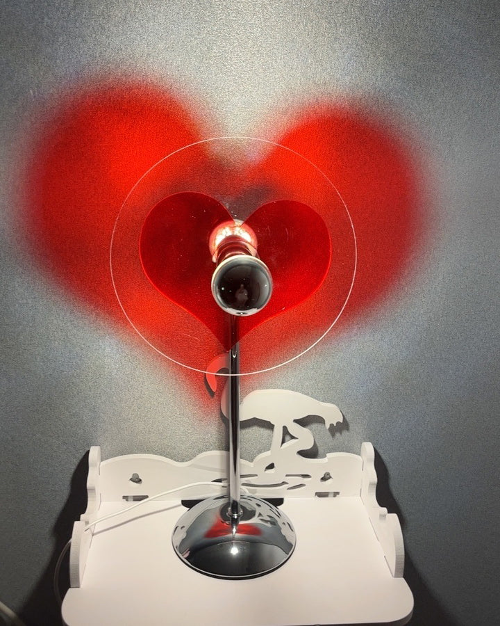 Heart LED Table Lamp  Modern Rechargeable Metal Design - Product detail 73